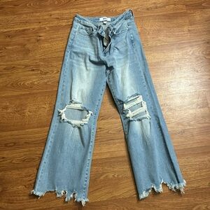 Brand new raw hem women’s jeans